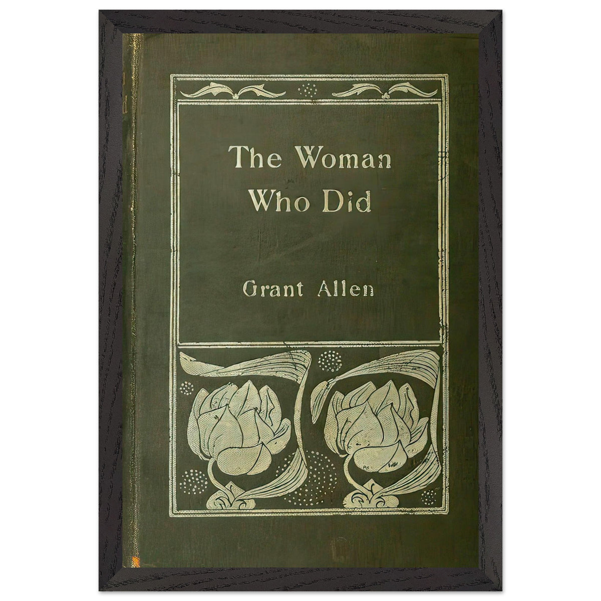 The Woman Who Did by Aubrey Beardsley, framed poster, view 2