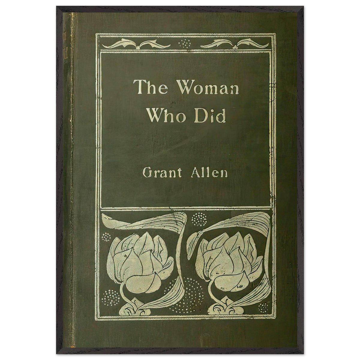 The Woman Who Did by Aubrey Beardsley, framed poster, view 3