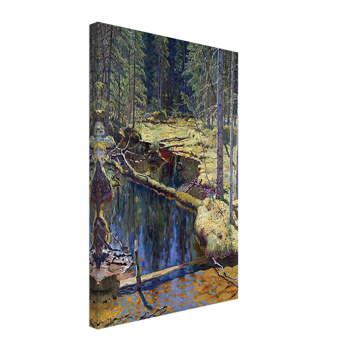 The Wood by Nikolay Bogdanov-Belsky, canvas