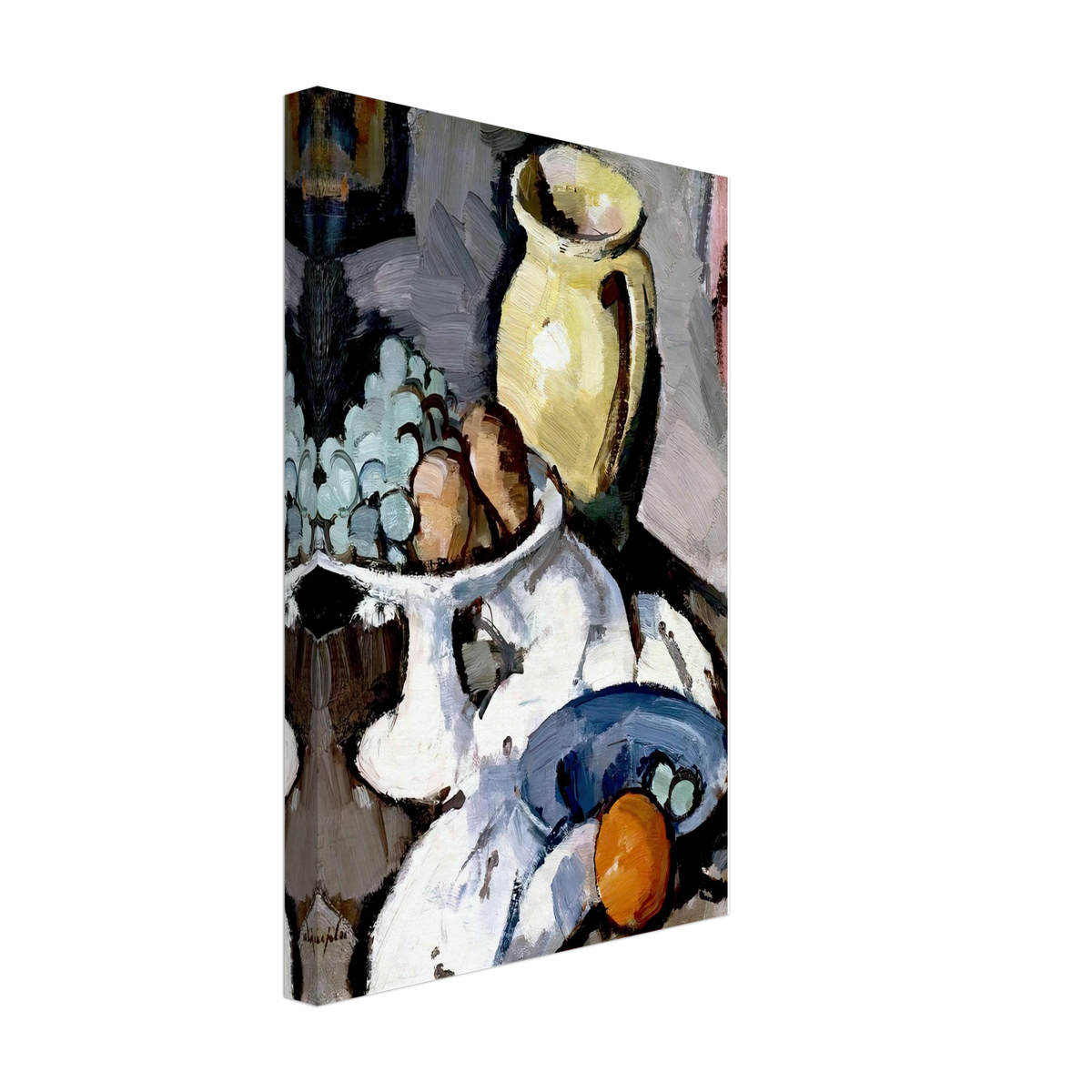 The Yellow Jug by Samuel Peploe, canvas, view 2