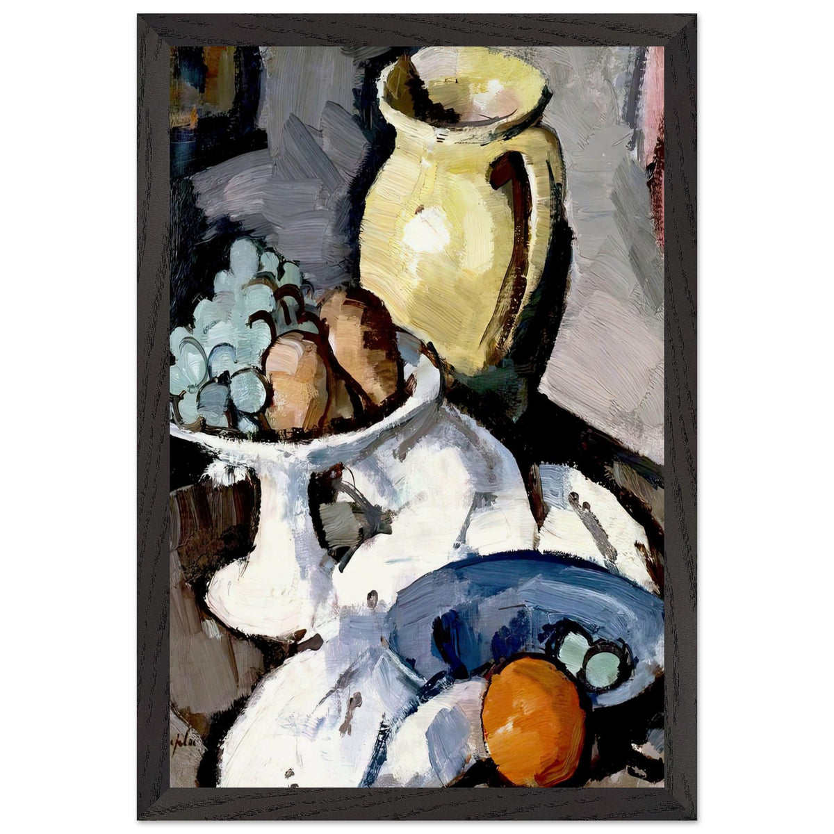 The Yellow Jug by Samuel Peploe, framed poster, view 2