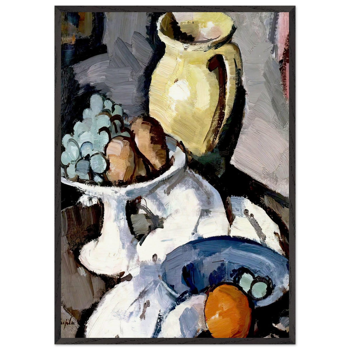 The Yellow Jug by Samuel Peploe, framed poster, view 3