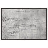 The zoo at Brussels by Albrecht Durer, framed poster