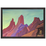 Three Jewels by Nicholas Roerich, framed poster, view 2