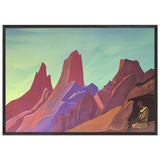 Three Jewels by Nicholas Roerich, framed poster, view 3