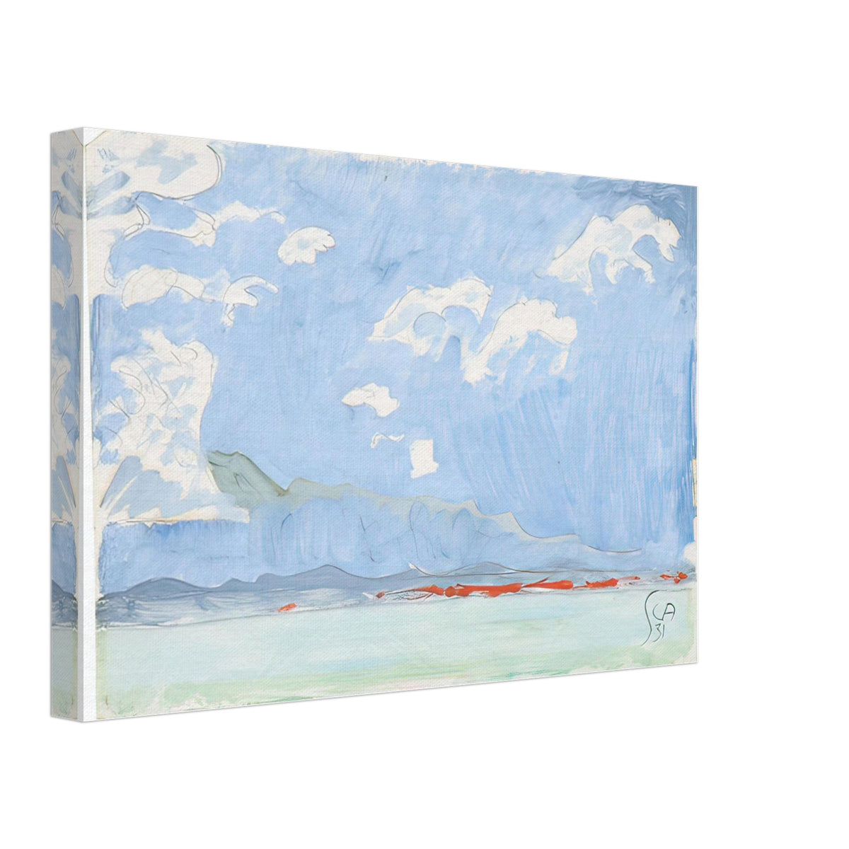 Thunersee by Cuno Amiet, canvas, view 2