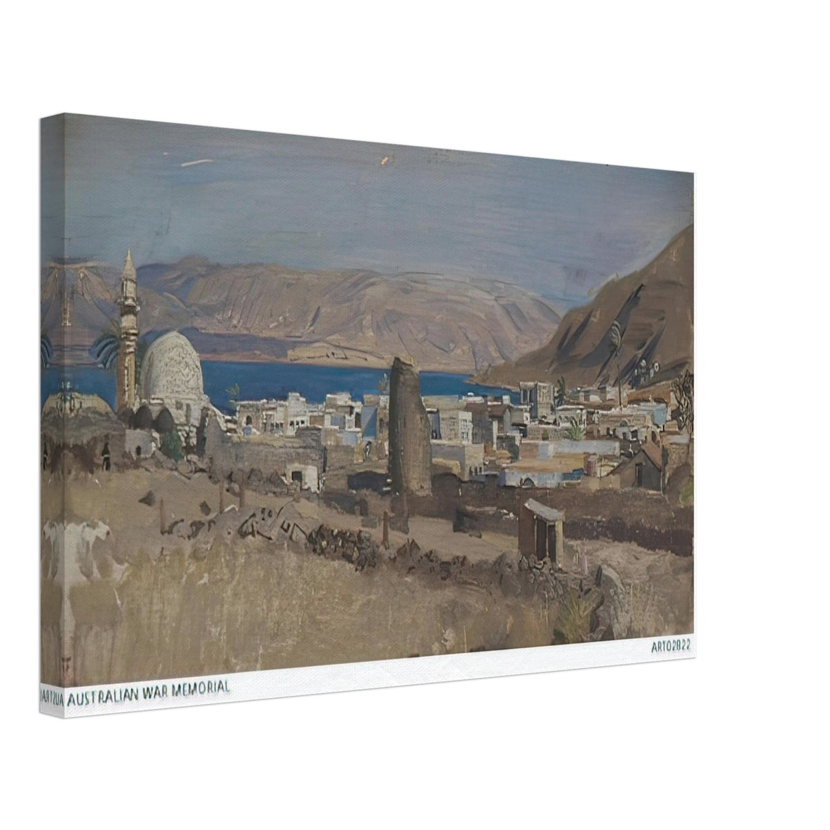 Tiberias by George Washington Lambert, canvas