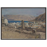 Tiberias by George Washington Lambert, framed poster, view 3