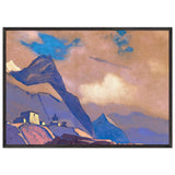 Tibet. At Brahmaputra by Nicholas Roerich, framed poster, view 3