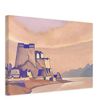 Tibet. Dzong by Nicholas Roerich, canvas