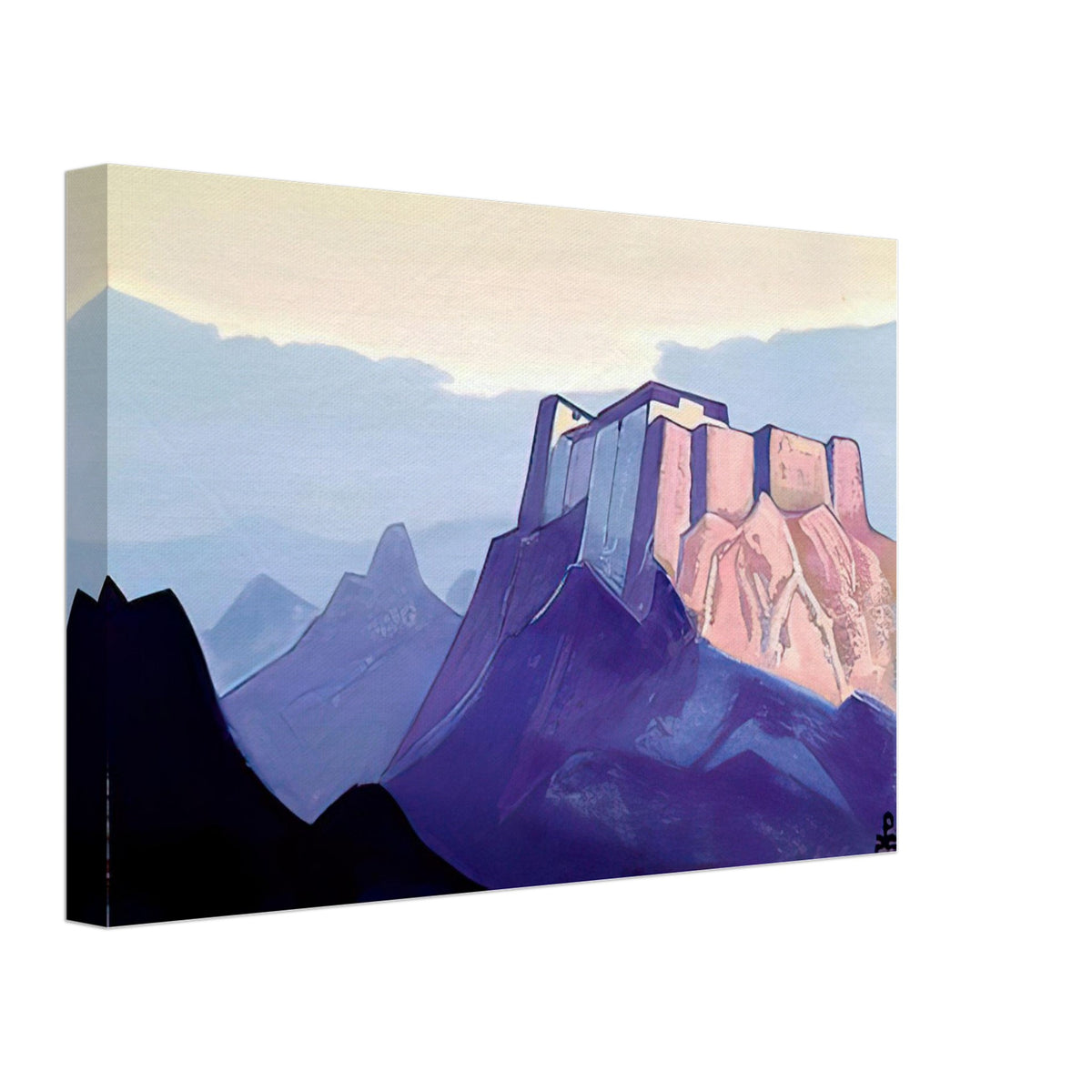 Tibet by Nicholas Roerich, canvas, view 2