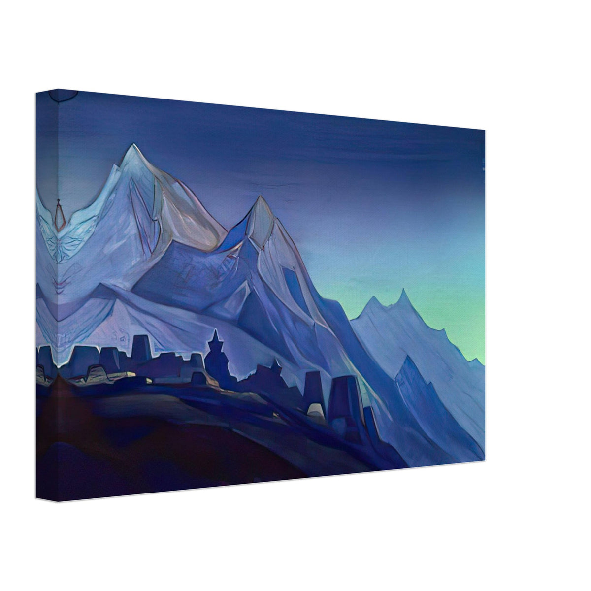 Tibet by Nicholas Roerich, canvas, view 2