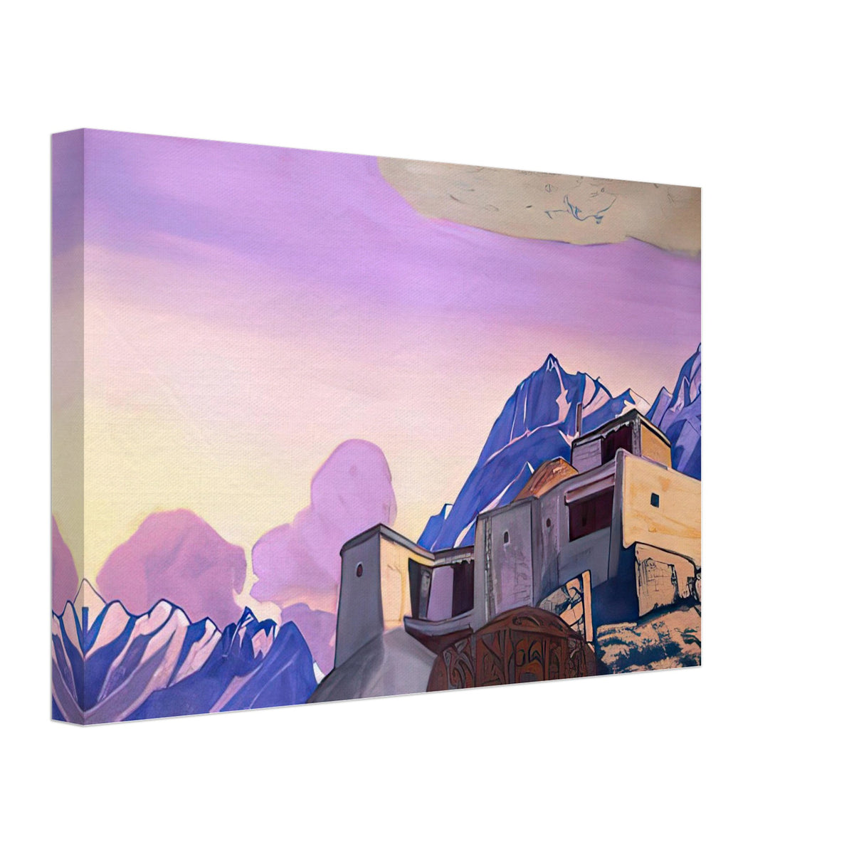 Tibet by Nicholas Roerich, canvas, view 2
