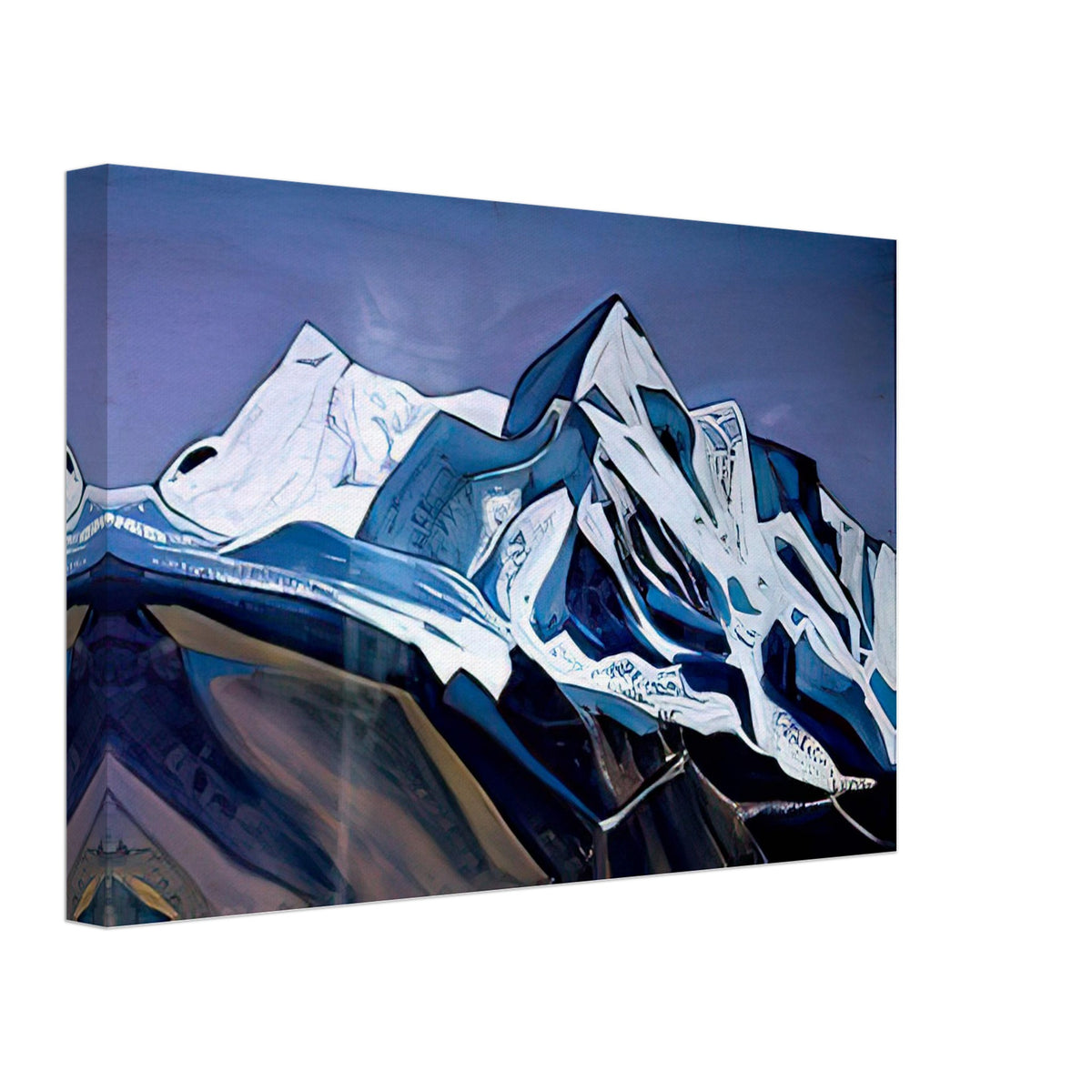 Tibet by Nicholas Roerich, canvas, view 2
