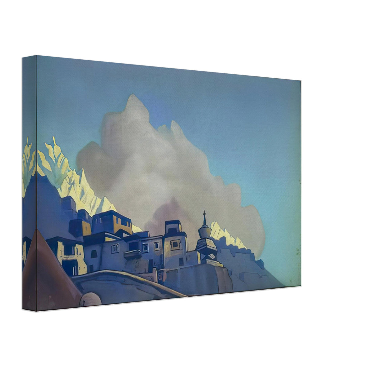 Tibet by Nicholas Roerich, canvas, view 2