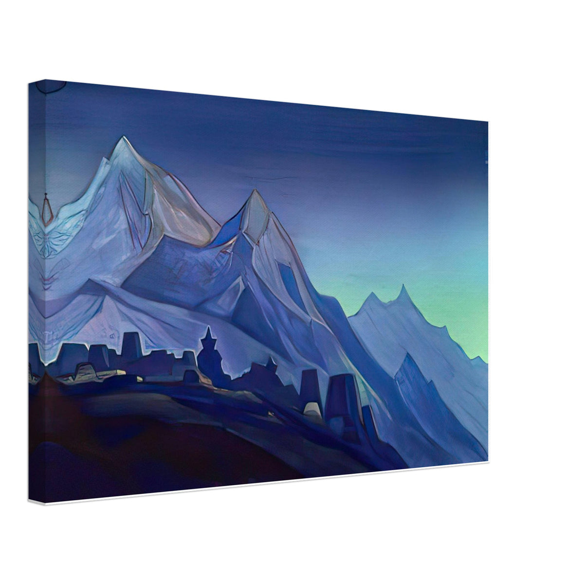 Tibet by Nicholas Roerich, canvas
