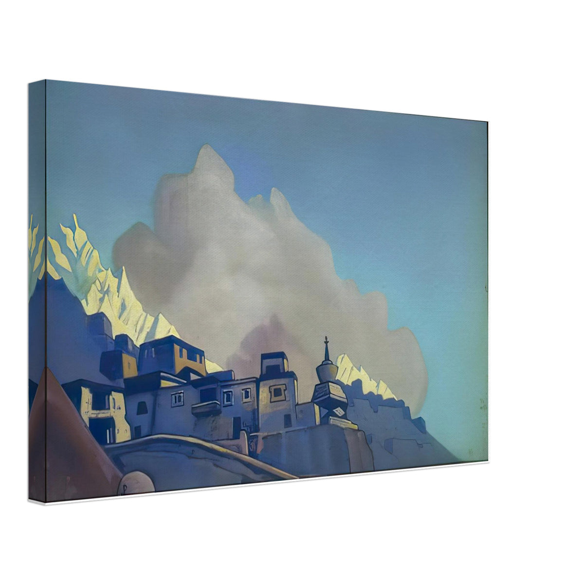 Tibet by Nicholas Roerich, canvas