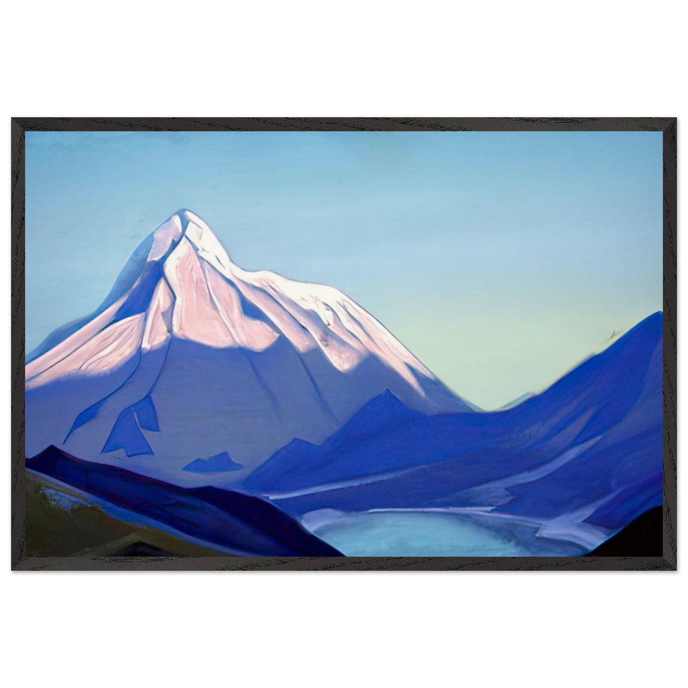 Tibet by Nicholas Roerich, framed poster