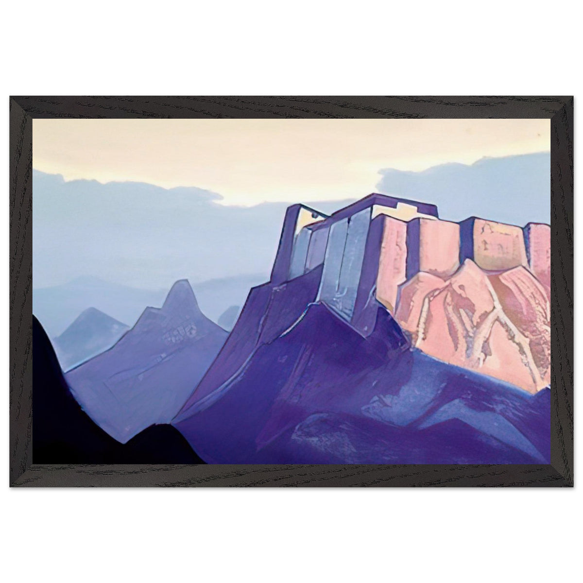 Tibet by Nicholas Roerich, framed poster, view 2