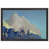 Tibet by Nicholas Roerich, framed poster, view 2