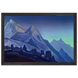 Tibet by Nicholas Roerich, framed poster, view 2