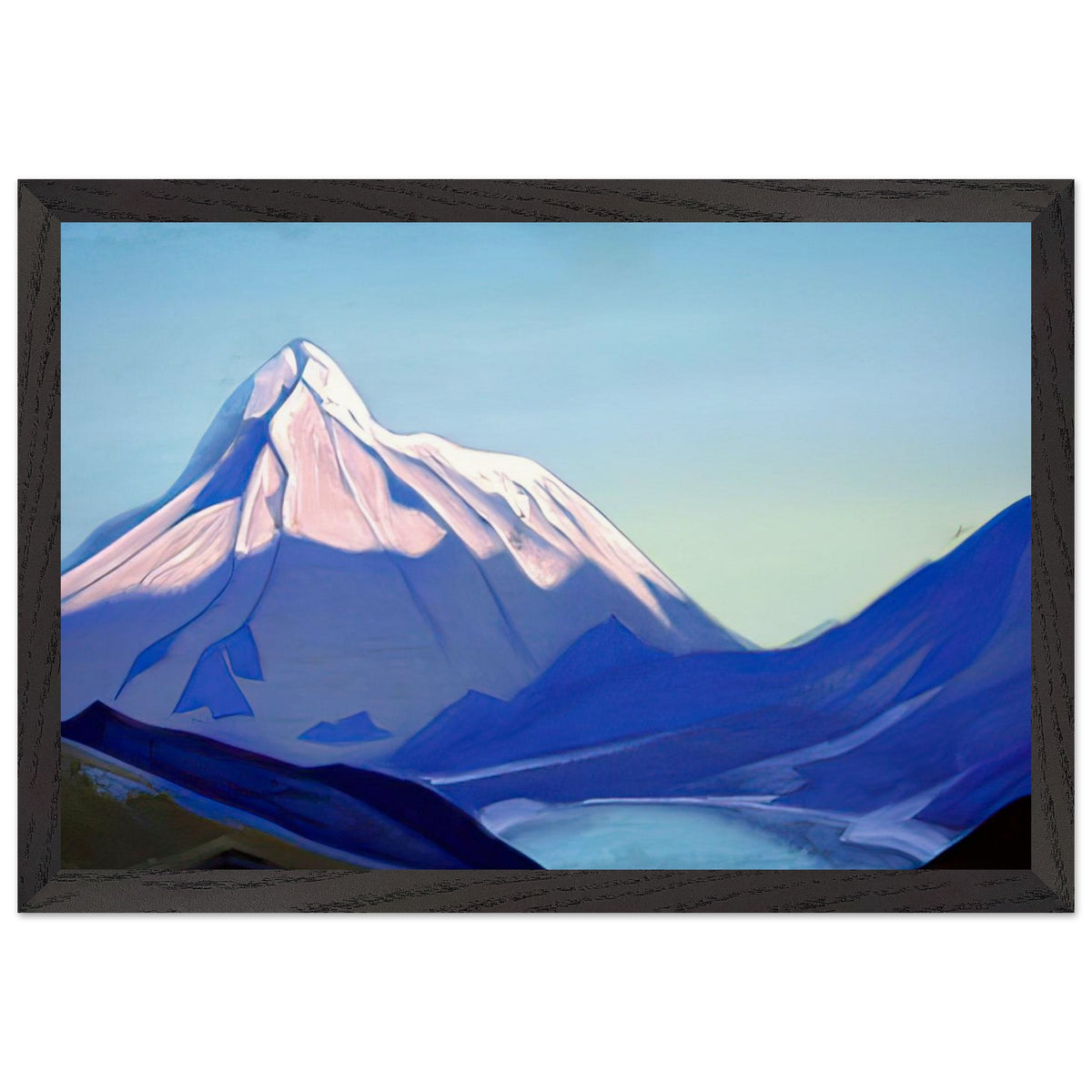 Tibet by Nicholas Roerich, framed poster, view 2
