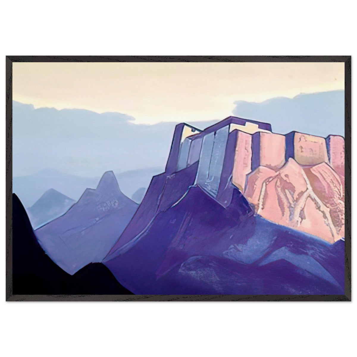 Tibet by Nicholas Roerich, framed poster, view 3