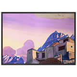 Tibet by Nicholas Roerich, framed poster, view 3