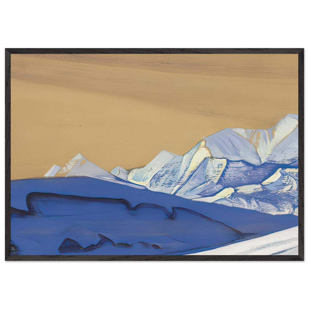 Tibet by Nicholas Roerich, framed poster, view 3