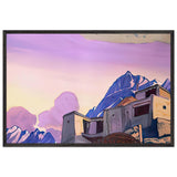 Tibet by Nicholas Roerich, framed poster