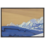 Tibet by Nicholas Roerich, framed poster