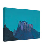 Tibet Stronghold by Nicholas Roerich, canvas, view 2
