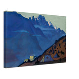 Tibetian Camp. Keilang by Nicholas Roerich, canvas