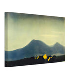 Tibetian Camp by Nicholas Roerich, canvas, view 2
