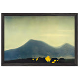 Tibetian Camp by Nicholas Roerich, framed poster, view 2