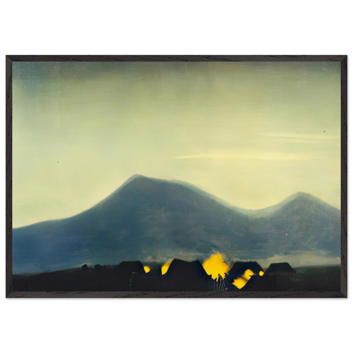Tibetian Camp by Nicholas Roerich, framed poster, view 3