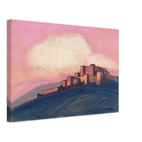 Tibetian Fortress by Nicholas Roerich, canvas