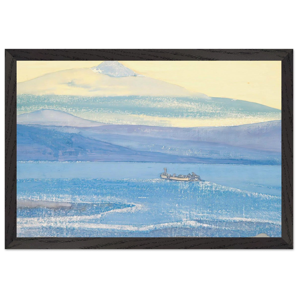 Tibetian Way by Nicholas Roerich, framed poster, view 2