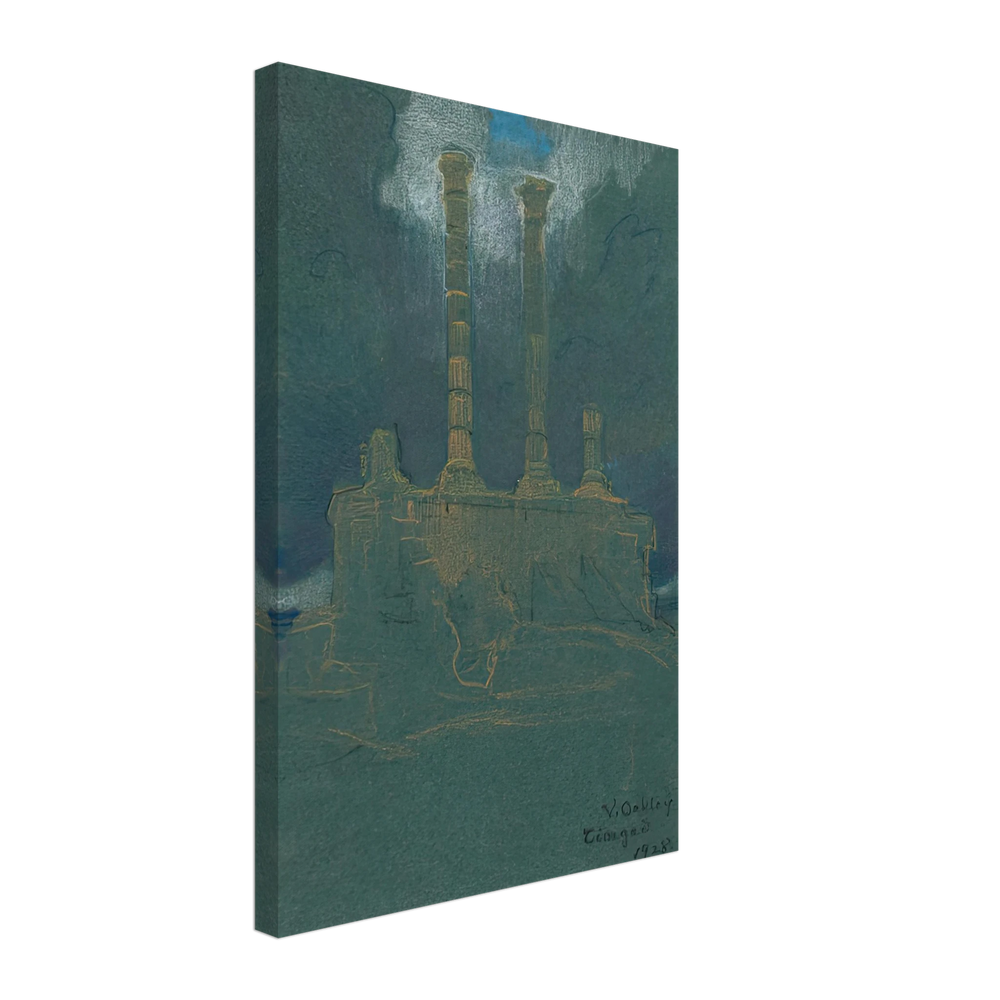 Timgad (Temple) by Violet Oakley, canvas