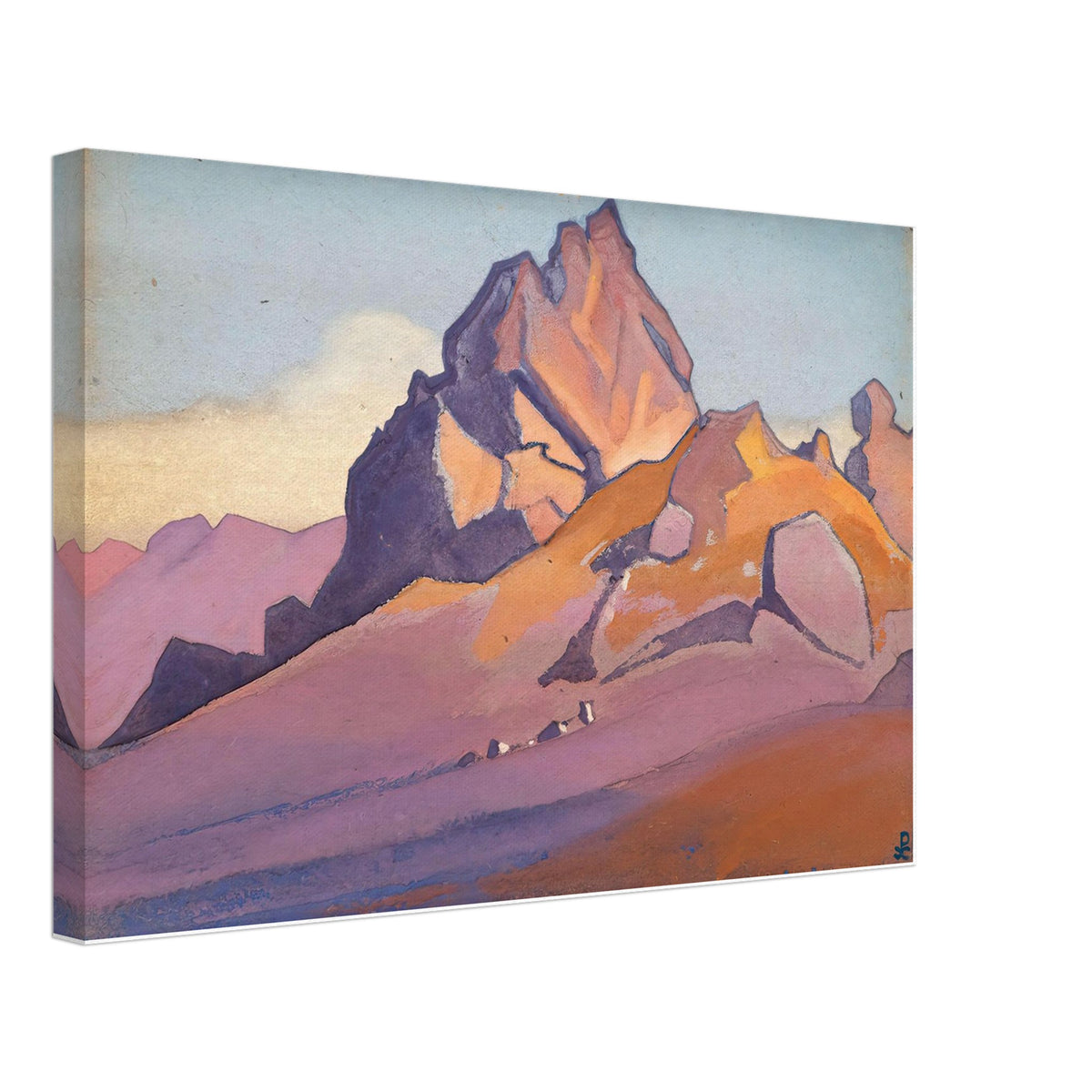Timur Khada by Nicholas Roerich, canvas