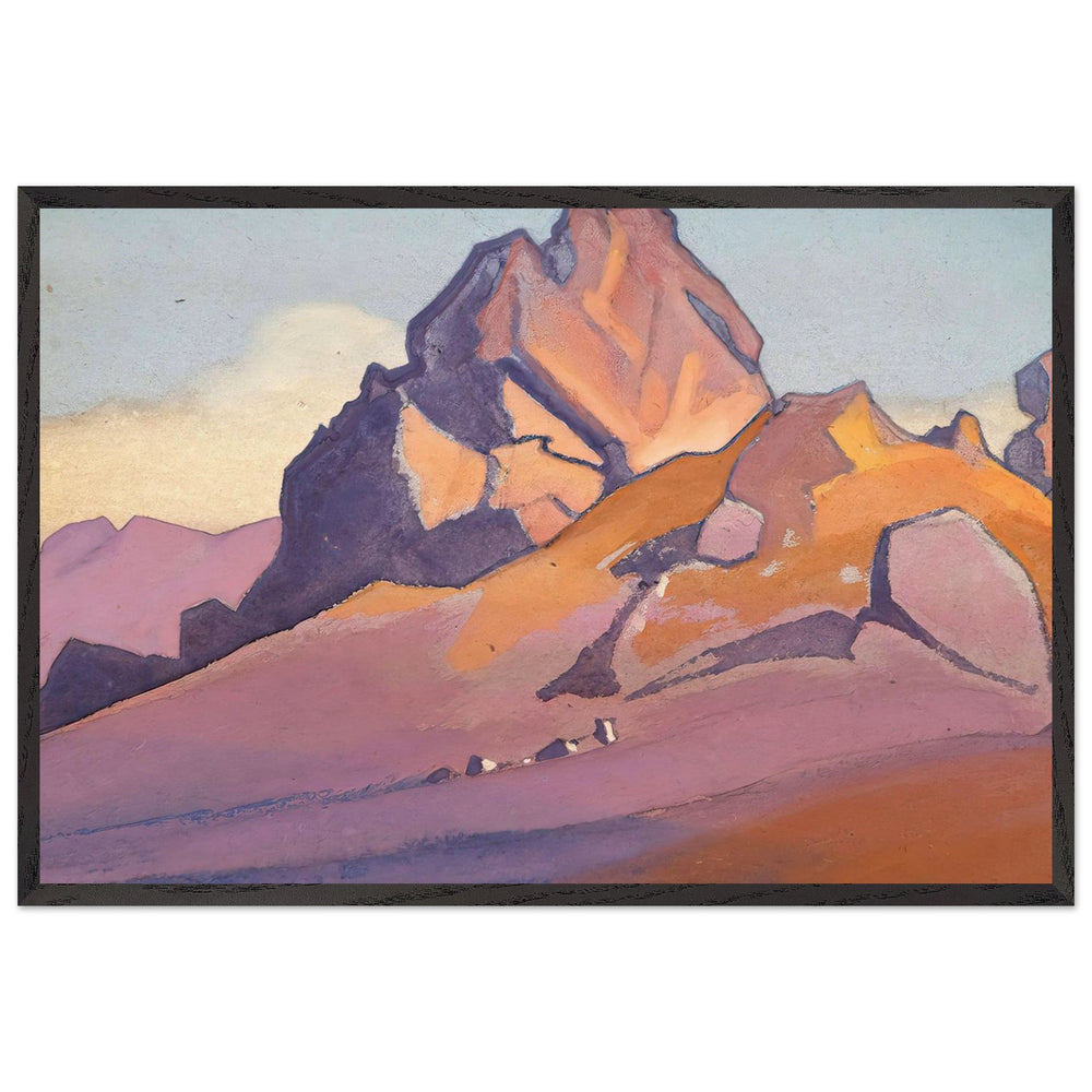 Timur Khada by Nicholas Roerich, framed poster