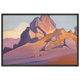 Timur Khada by Nicholas Roerich, framed poster