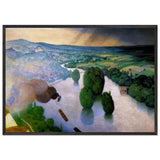 To remember Andelys by Felix Vallotton, framed poster, view 3
