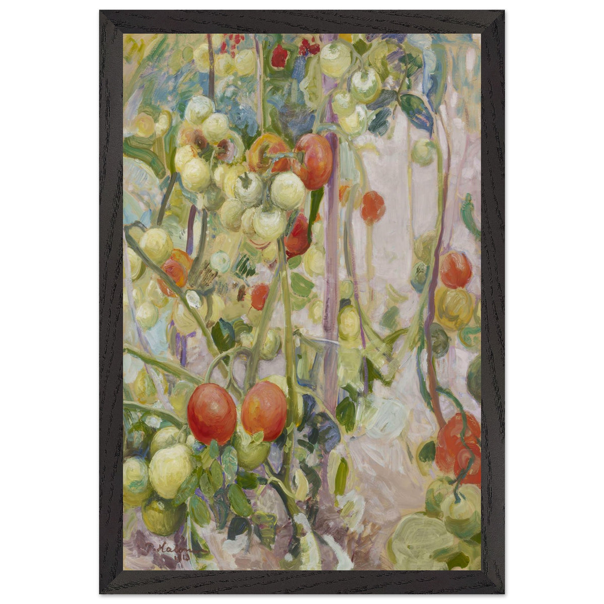 Tomater by Pekka Halonen, framed poster, view 2