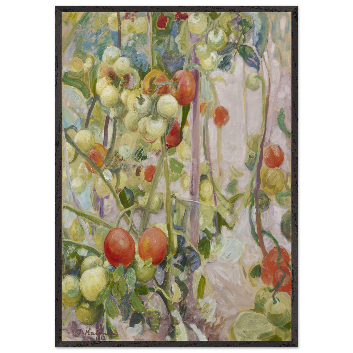 Tomater by Pekka Halonen, framed poster, view 3
