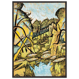 Tópart by Scheiber Hugó, framed poster, view 3