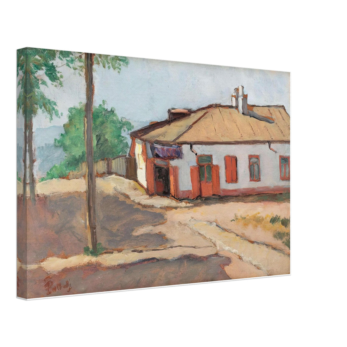 Towards the Buffet by Theodor Pallady, canvas