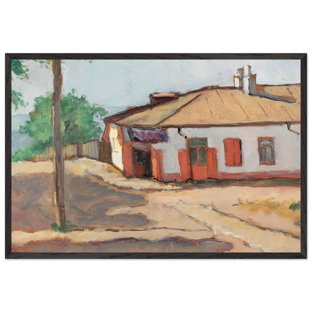 Towards the Buffet by Theodor Pallady, framed poster