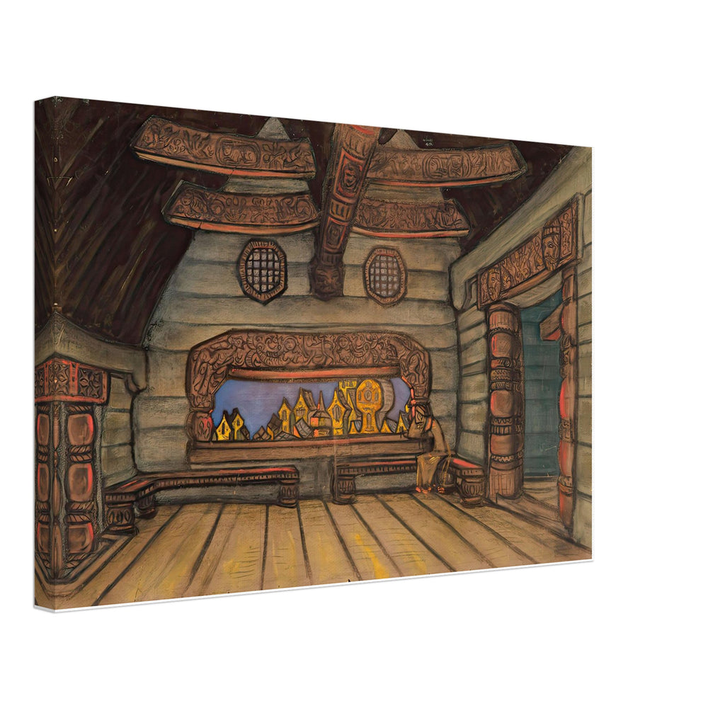 Tower Chamber of Yaroslavna by Nicholas Roerich, canvas