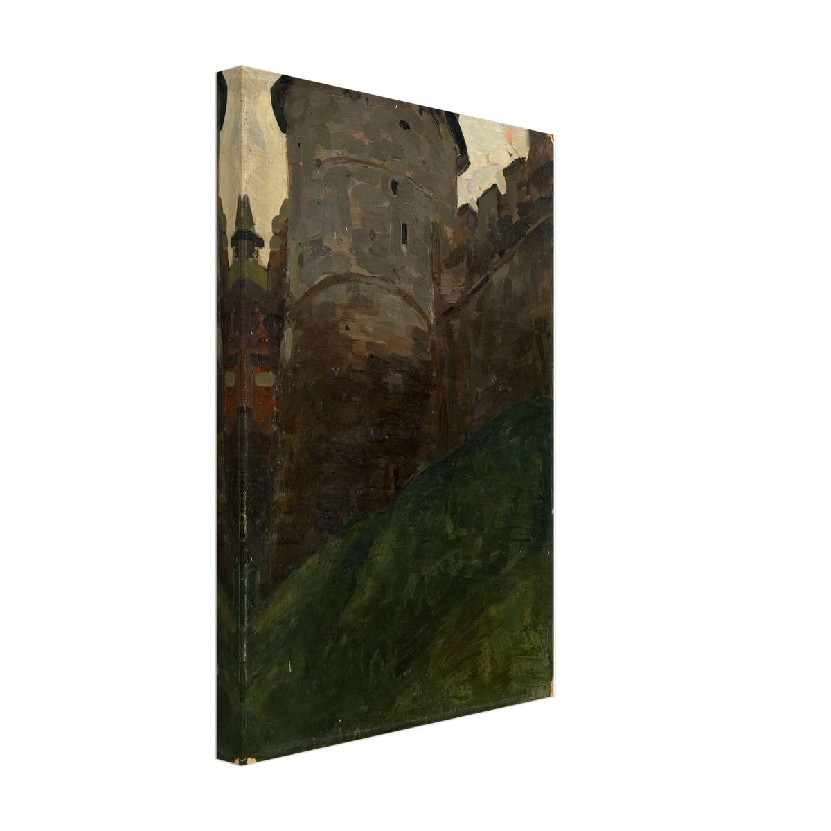 Tower of Novgorod Kremlin by Nicholas Roerich, canvas, view 2